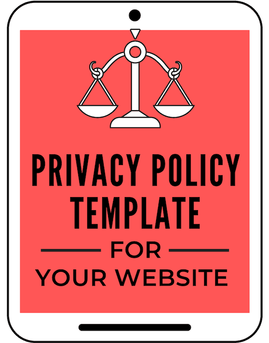privacy policy template